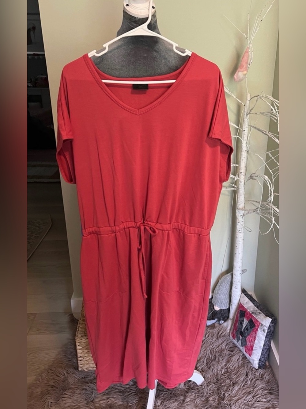 Set of 2 32° cool dresses coral and slate blue xxl 2x